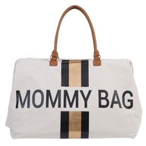 Childhome Prebalovacia taška Mommy Bag Off White / Black Gold