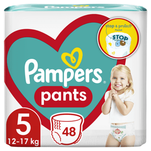 Pampers Active Baby Pants veľ. 5, 12-17 kg, 48 ks