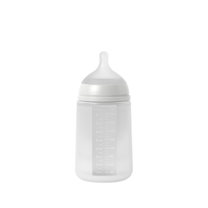 Suavinex Dojčenská fľaša biela 240 ml