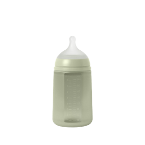 Suavinex Dojčenská fľaša zelená 240 ml