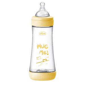 Chicco Fľaša dojčenská Perfect5 silikón, žltá 300 ml