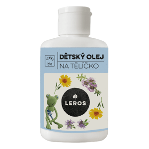 Leros BIO detský olej na telíčko 100 ml