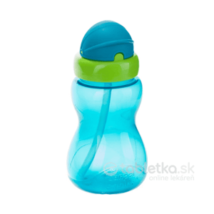 Canpol Babies športová fľaša so slamkou 270ml, 12m+