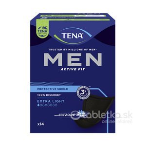 TENA MEN Protective Shield absorpčné vložky pre mužov - 14 ks
