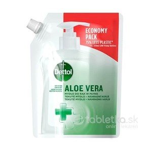 Dettol Aloe vera a vitamín E tekuté mydlo náhradná náplň 500 ml