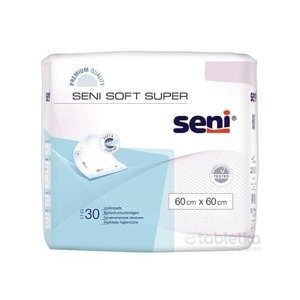 Seni SOFT SUPER hygienické podložky, 60x60 cm, 30 ks