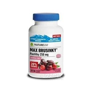 SWISS NATUREVIA MAX BRUSNICE 250 mg 1x36ks