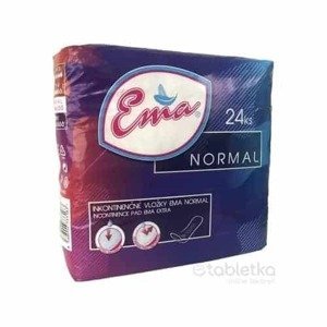 Ema Normal vložky inkontinenčné, pre ženy 1x24 ks