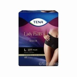 TENA Lady Pants PLUS NOIR LARGE (čierne) - 1x8 ks