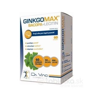 GINKGOMAX+BACOPA+LECITÍN - DA VINCI 60 cps