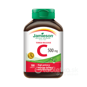 Jamieson Vitamín C 500mg s postupným uvoľňovaním 100 tbl