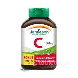 Jamieson Vitamín C 1000mg 120 tbl
