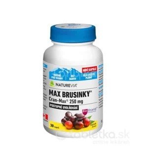 SWISS NATUREVIA MAX BRUSNICE Cran-Max 250 mg 30cps