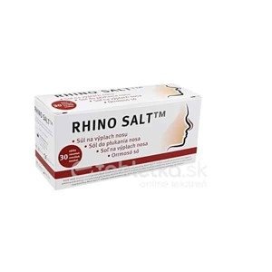 RHINO SALT soľ na výplach nosa vrecúška 1x30 ks