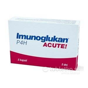 Imunoglukan P4H ACUTE! 5 kapsúl