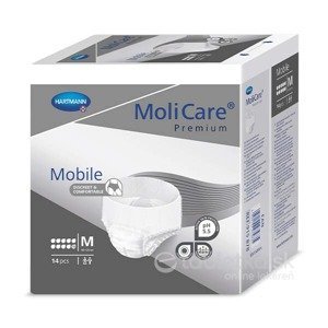 Molicare Premium Mobile 10 kvapiek M plienkové nohavičky 14ks
