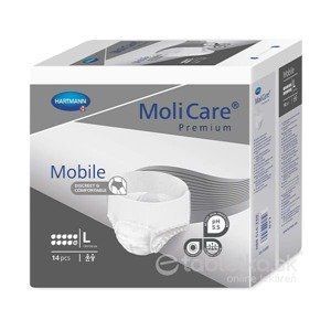 Molicare Premium Mobile 10 kvapiek L plienkové nohavičky 14ks