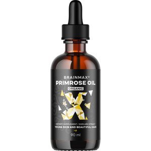 BrainMax Primrose oil, pupálkový olej, 90 ml SK-BIO-001 certifikát