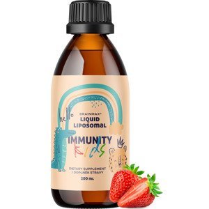 BrainMax Liposomal Immunity Kids, podpora imunity detí, 200 ml