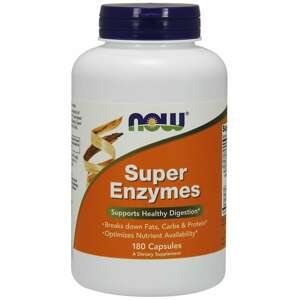 NOW® Foods NOW Super Enzymes, komplexné tráviace enzýmy, 180 kapsúl