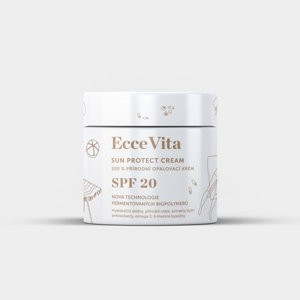 Ecce Vita opaľovací krém Sun Protect SPF20, 200 ml