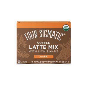 Four Sigmatic Lion's Mane Mushroom Coffee Latte mix Množstvo: 10 sáčkov