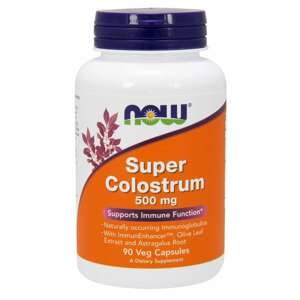 NOW® Foods NOW Super Colostrum (kolostrum) Complex 500 mg, 90 rastlinných kapsúl