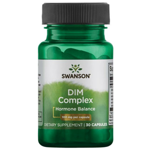 Swanson DIM komplex (diindolylmetan), 100 mg 30 kapsúl
