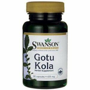 Swanson Gotu Kola, 435 mg, 60 kapsúl