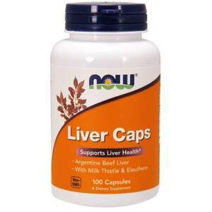 NOW® Foods NOW Liver Caps (podpora pečene), 100 kapsúl
