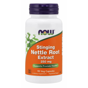 NOW® Foods NOW Stinging Nettle Root (Exktrakt z koreňa žihľavy), 250 mg, 90 rastlinných kapsúl