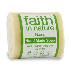 Faith in Nature tuhé mydlo - HEMP citrus/konope, 100 g