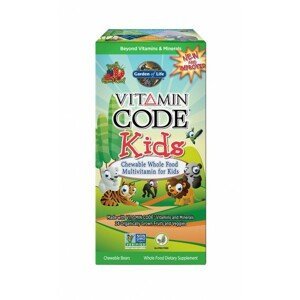Garden of life Vitamin Code Kids (multivitamín pre deti) - 60 pastiliek
