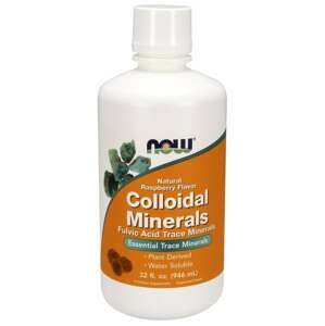 NOW® Foods NOW Colloidal Minerals, Malina (koloidné minerály), 946 ml