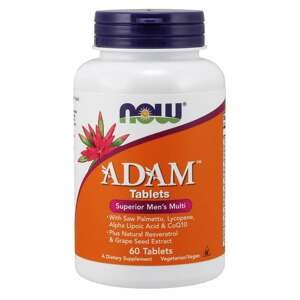 NOW® Foods NOW Adam, Multivitamín pre mužov, 60 tabliet