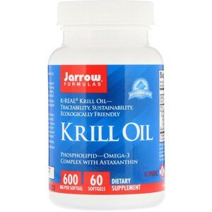 Jarrow Formulas Jarrow Krill Oil, 600 mg, 60 softgélových kapsúl