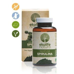Ekolife Natura - Algae Spirulina Organic (bio riasa spirullina), 240 tabliet *SI-EKO-003 certifikát