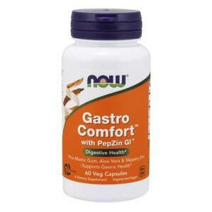 NOW® Foods NOW Gastro Comfort s PepZin GI, 60 rastlinných kapsúl