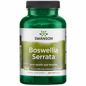Swanson Boswellia Serrata, 500 mg, 120 rastlinných kapsúl