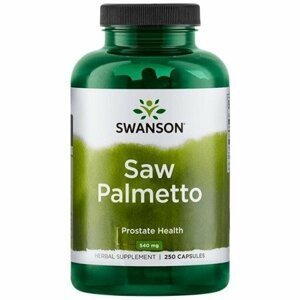 Swanson Saw Palmetto (Serenoa plazivá), 540 mg, 250 kapsúl