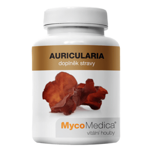 MycoMedica - Auricularia v optimální koncentraci, 90 rostlinných kapslí