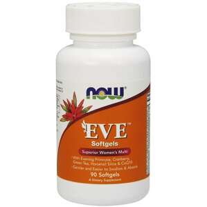NOW® Foods NOW Multi Vitamins Eve, Multivitamín pre Ženy, 90 softgélových kapsúl