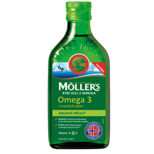 Möller’s - Omega 3 Jablko, 250 ml