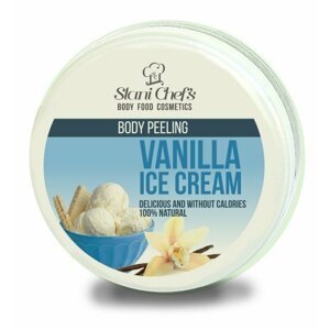 Hristina - Přírodní tělový peeling vanilková zmrzlina na bázi mořské soli, 250 ml