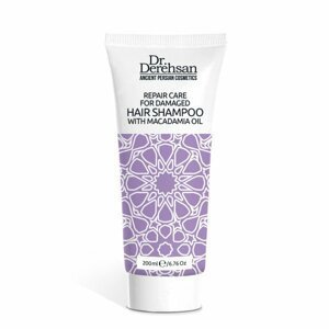 Hristina - Přírodní šampon na poškozené vlasy s makadamovým olejem, 200 ml
