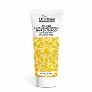 Hristina - Přírodní šampon na vlasy se zlatnými částicemi pro letní období, 200 ml