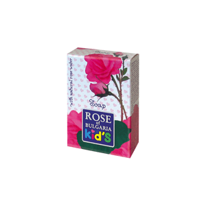 Rose of Bulgaria - Mýdlo pro děti z růžové vody, 100g