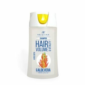 Hristina - Přírodní šampon aloe vera pro bohaté a zdravé vlasy, 200 ml