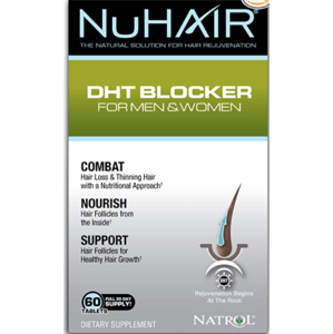 Natrol NuHair DHT Blocker for Men&Women (výživa vlasov), 60 tabliet