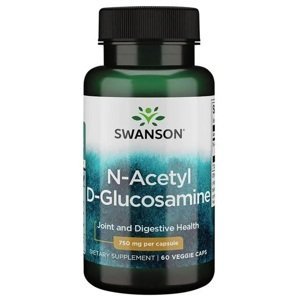 Swanson N-Acetyl D-Glucosamine, 750 mg, 60 kapsúl